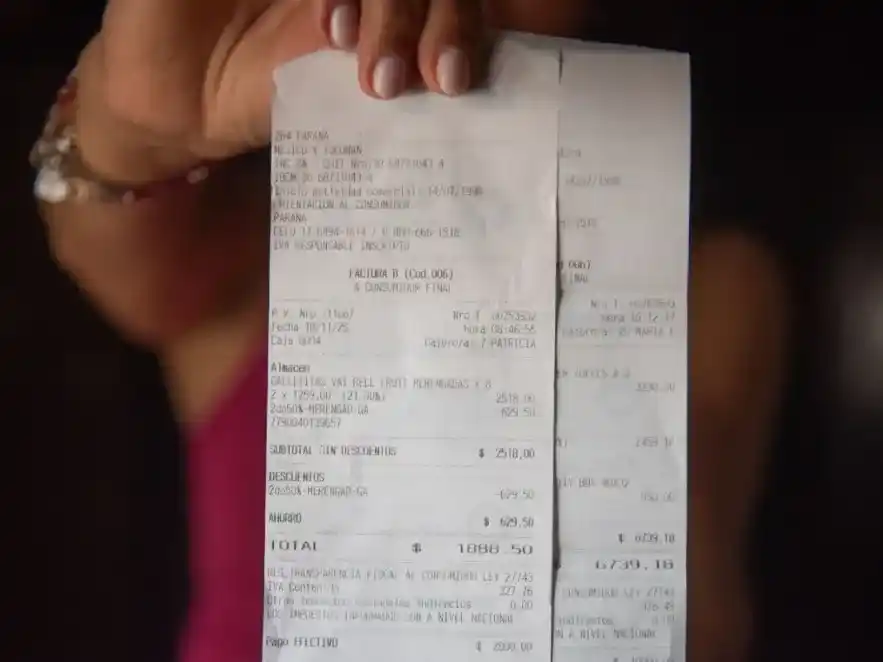 Transparencia fiscal: desde Entre Ríos exigen que los comercios detallen impuestos en los tickets