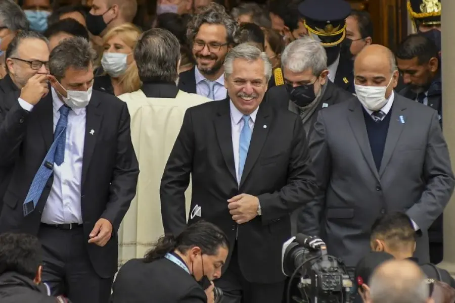 Alberto participará del Te Deum