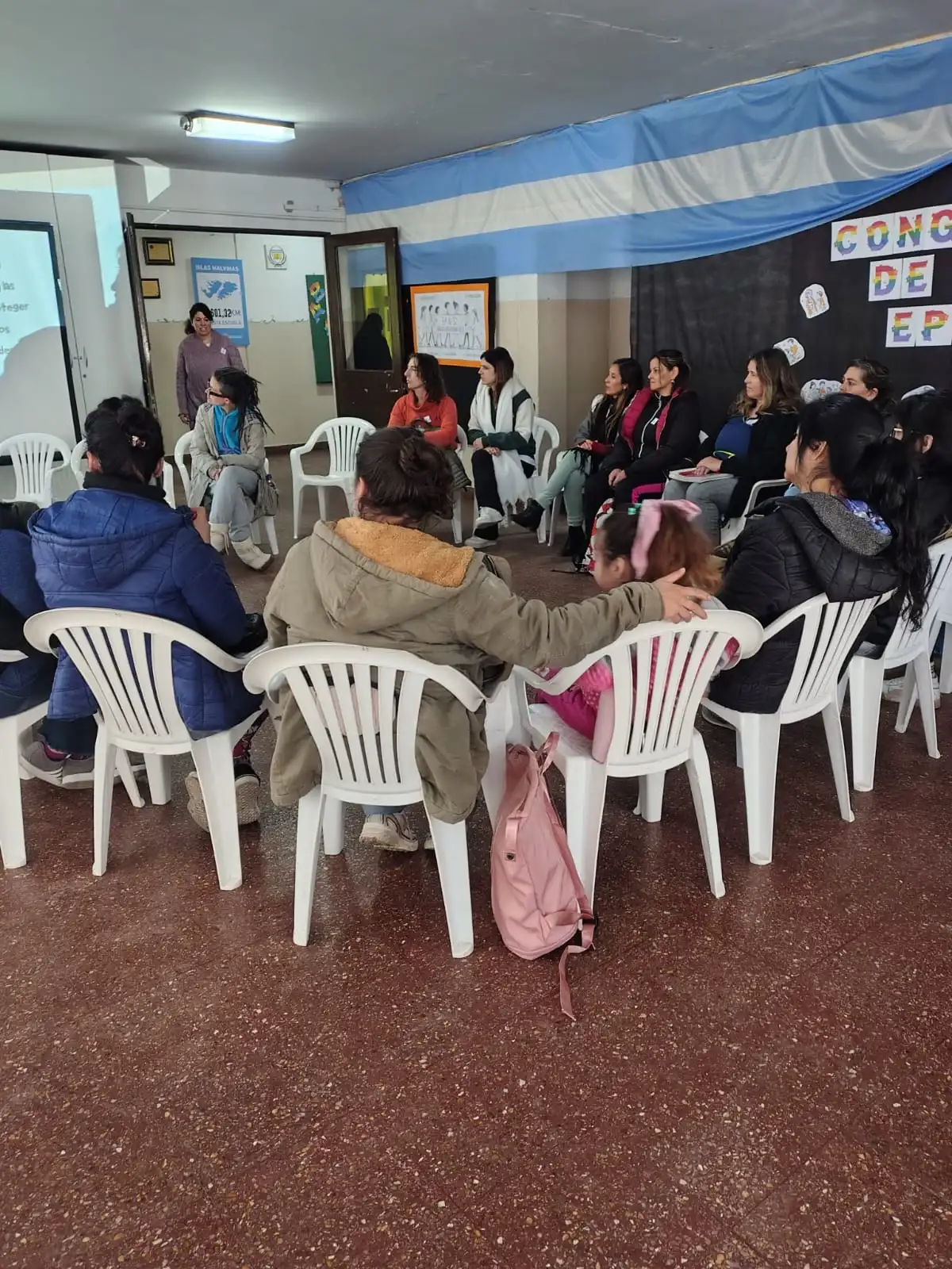 El congreso de ESI en la EP 32 convocó a las familias.