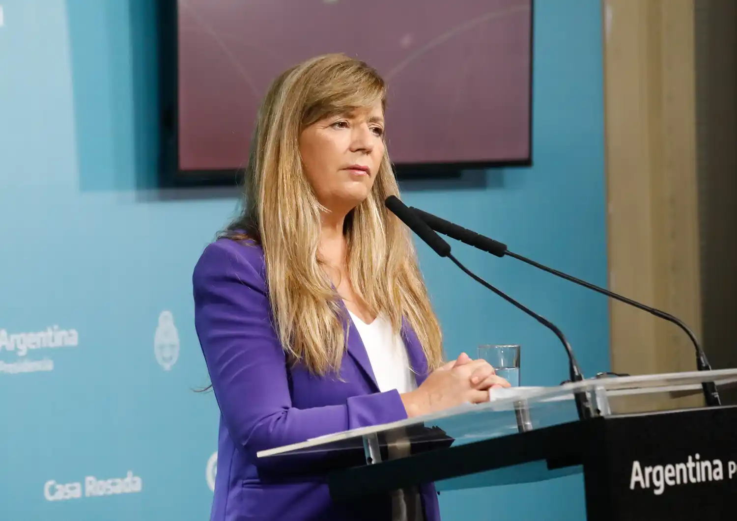 Gabriela Cerruti, portavoz de gobierno Gabriela Cerruti.