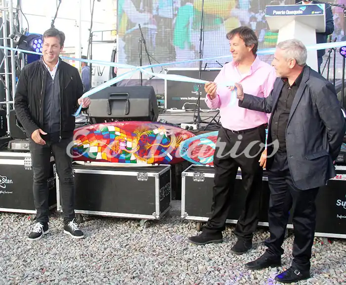 Puerto Gardella: con un gran marco de público, abrió el paseo gastronómico