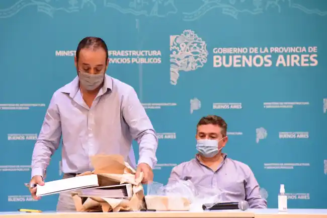 Avanza el proyecto de un acueducto de impulsión en Bahía Blanca