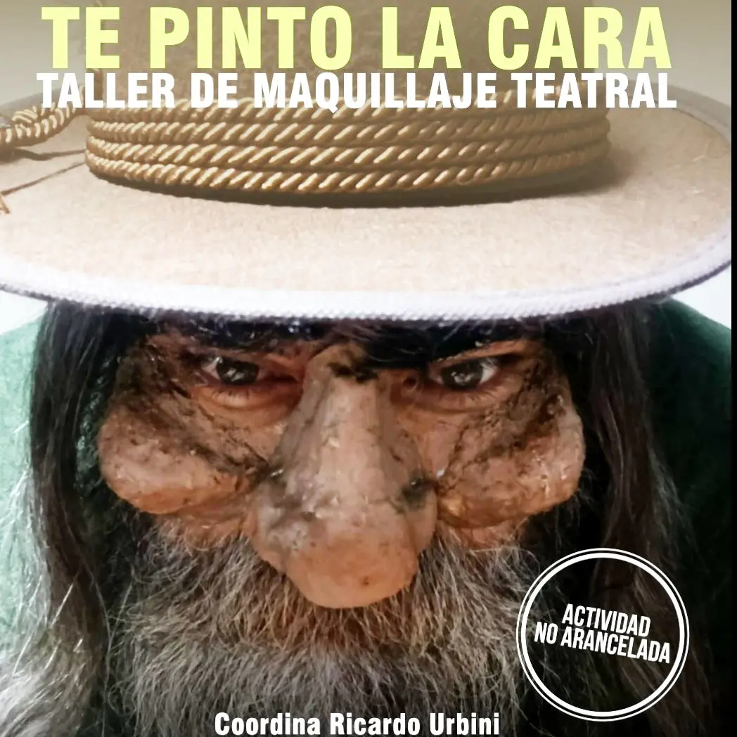 “TE PINTO LA CARA”: capacitación en maquillaje teatral
