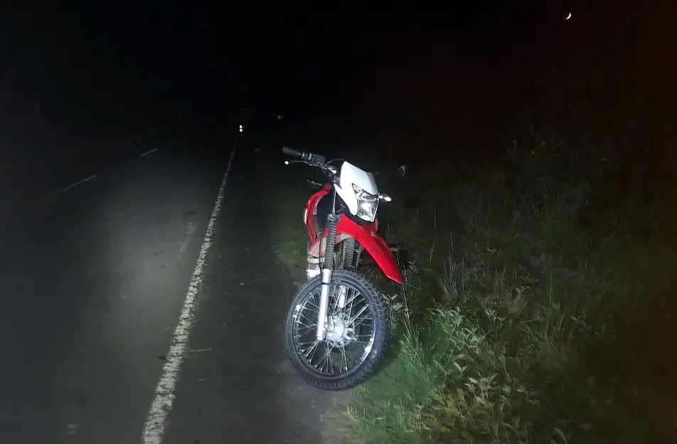 El accidente se produjo anoche en ruta 16, a pocos metros de ruta 12.