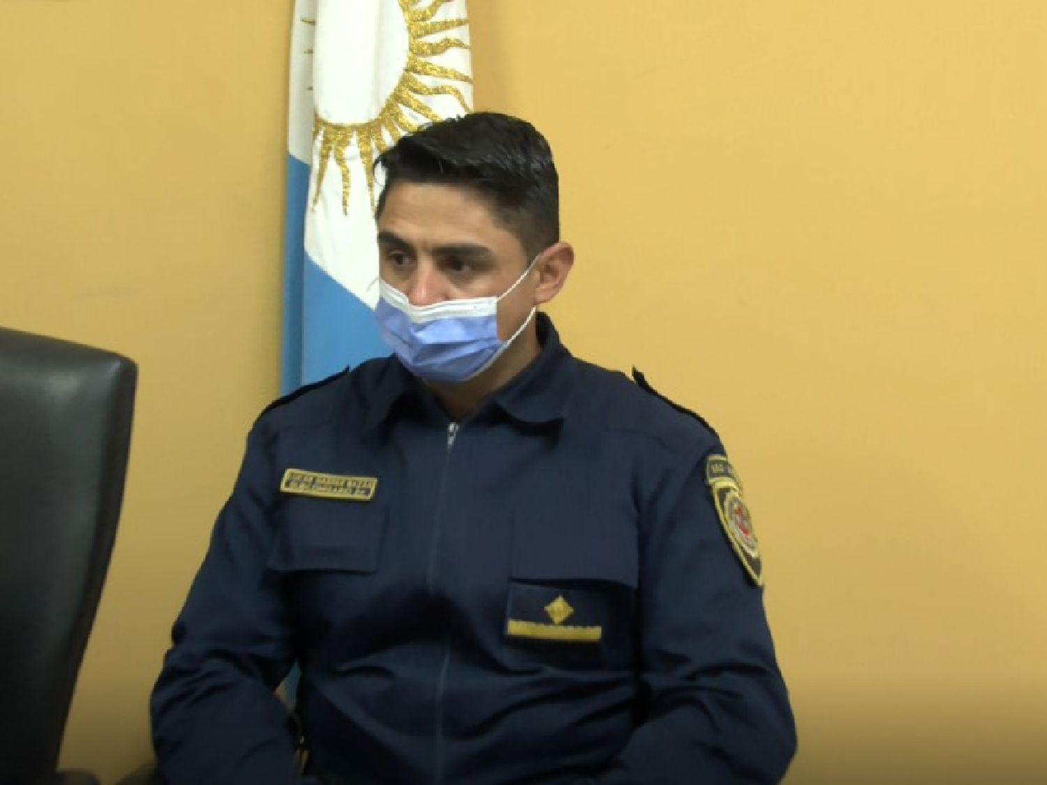 Lucas Bazán es el nuevo jefe de la comisaría de Morteros