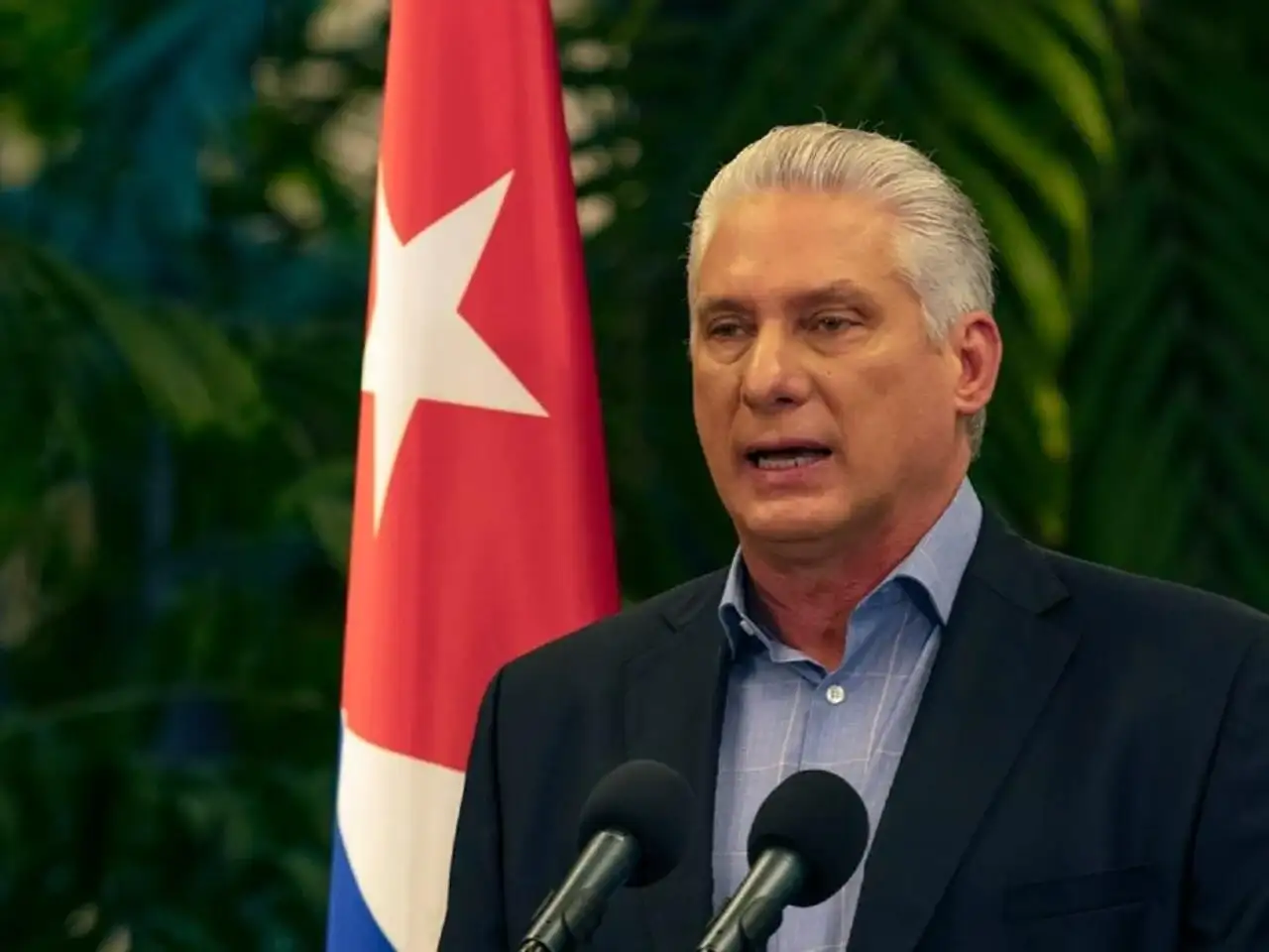 Miguel Díaz-Canel, presidente de Cuba.
