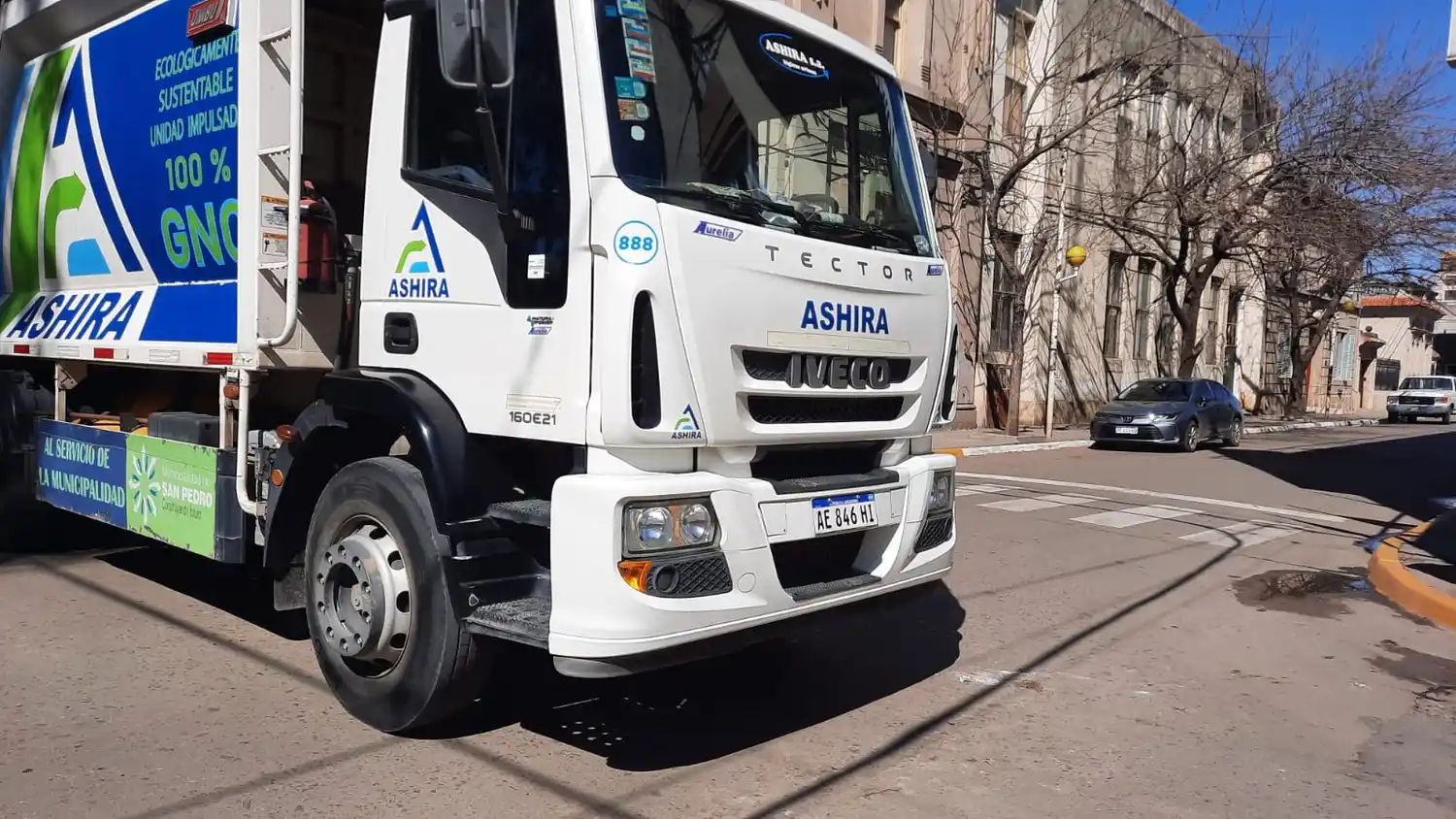Ashira presta el servicio en San Pedro desde que se tercerizó, hace décadas.