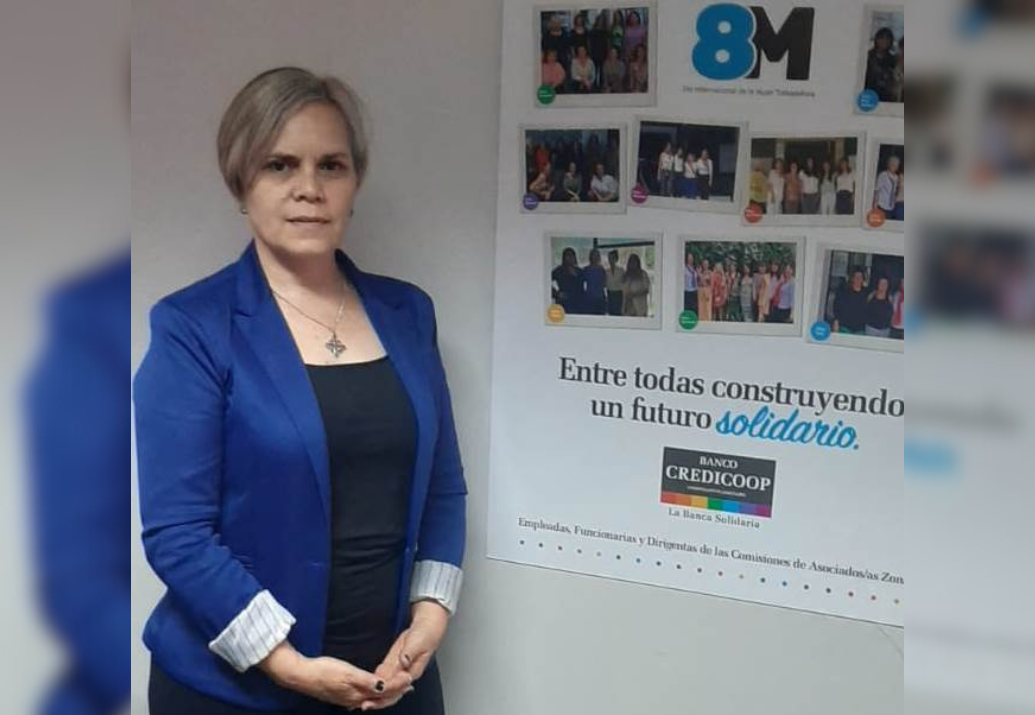 Vanesa Ostapiuk dará una Charla en el Banco Credicoop