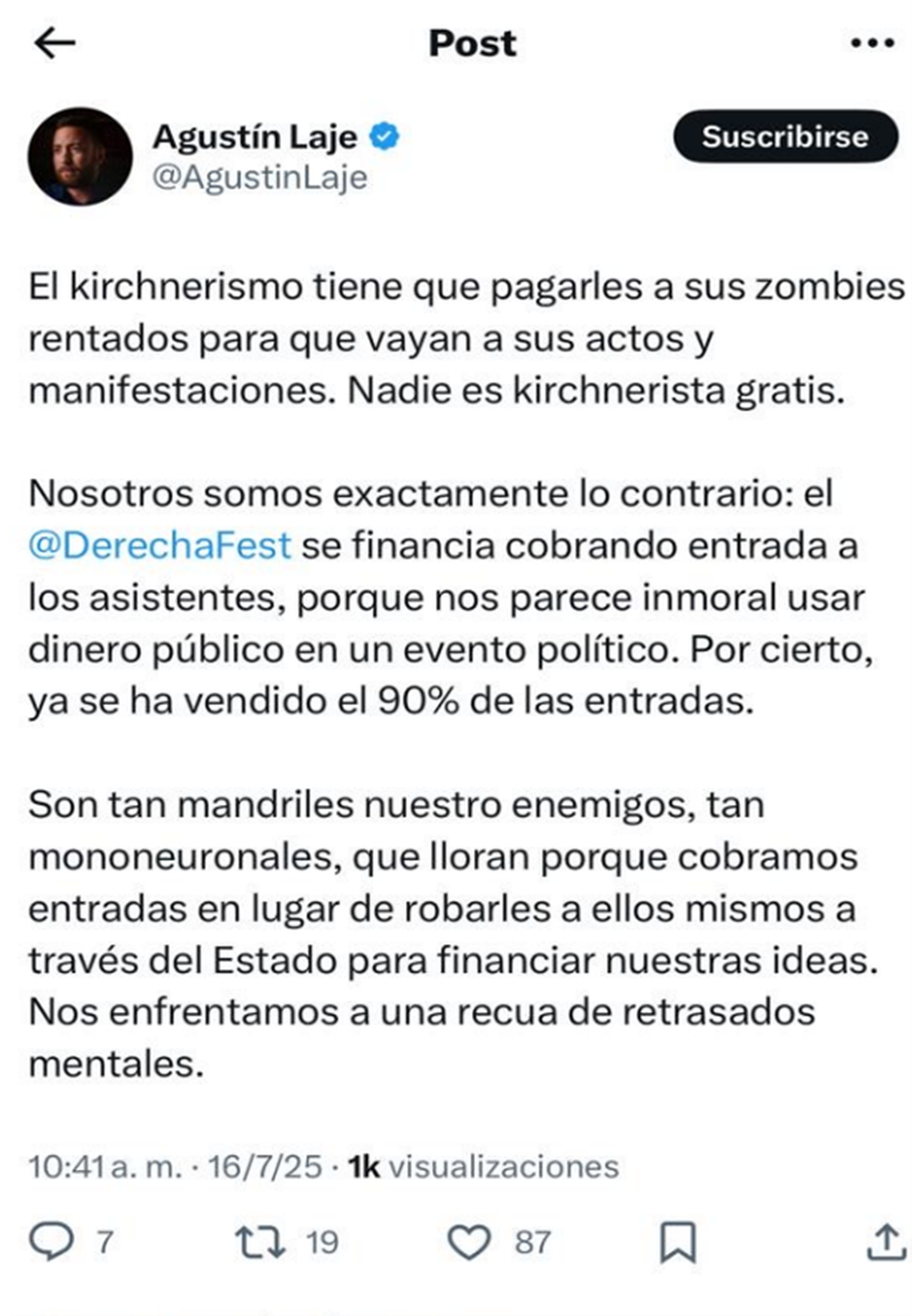 X Laje