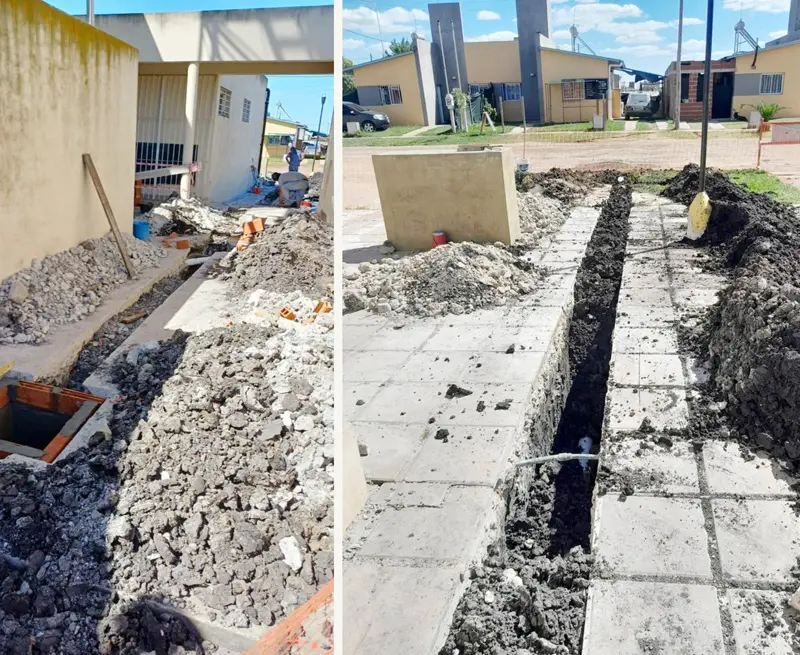 Se repararon instalaciones sanitarias en jardín de infantes de San Salvador