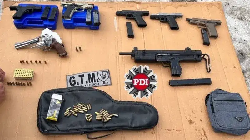 Allanamiento en barrio Las Flores Sur: incautaron un poderoso arsenal y detuvieron a un hombre