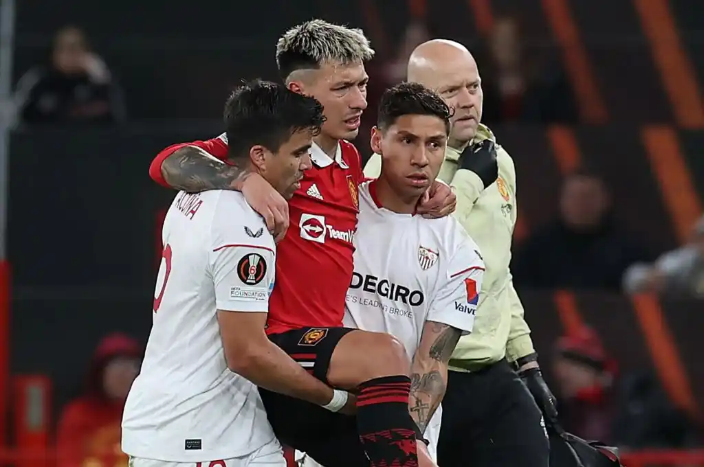 La lesión de Lisandro Martínez: qué tiene, cuánto tiempo estará fuera de las canchas y qué partidos se perderá