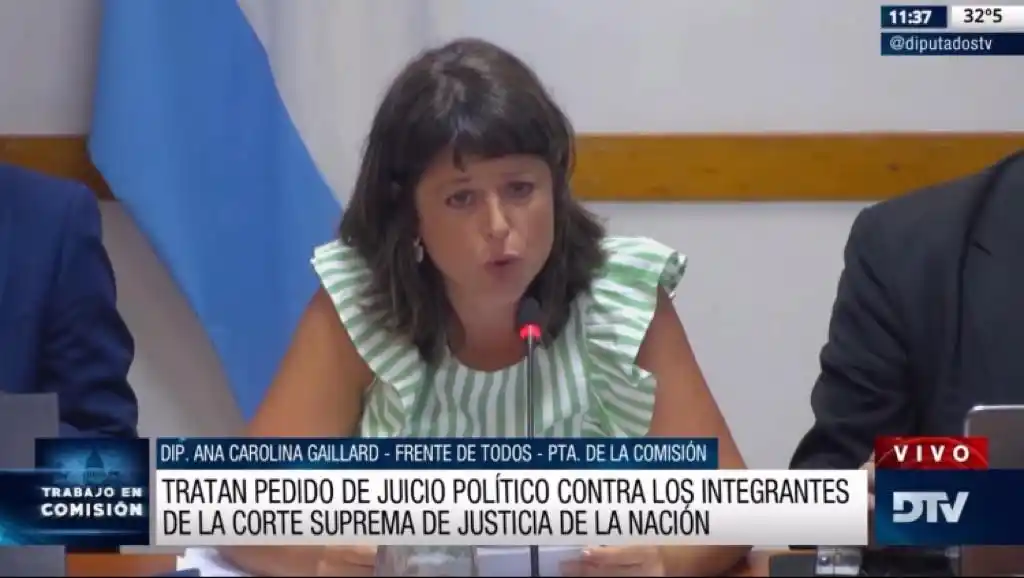 Juicio político: Se aprobó la admisibilidad de los expedientes contra los miembros de la Corte Suprema