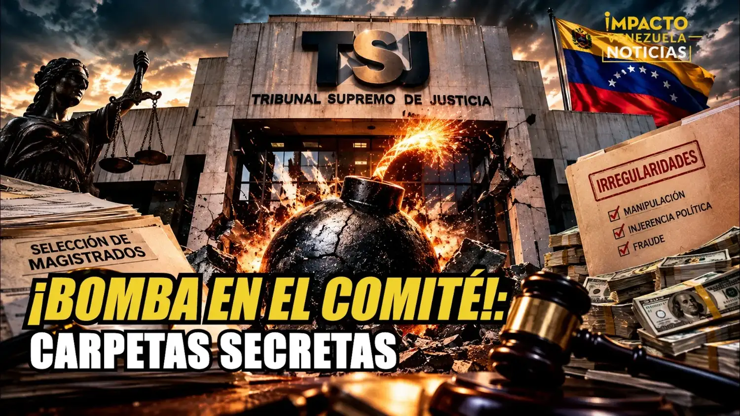 ¿MAGISTRADOS A DEDO?:  Escándalo en el Comité de Postulaciones por carpetas "heredadas" del TSJ