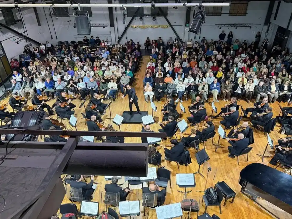 La Sinfónica de Entre Ríos se presentó a sala llena
