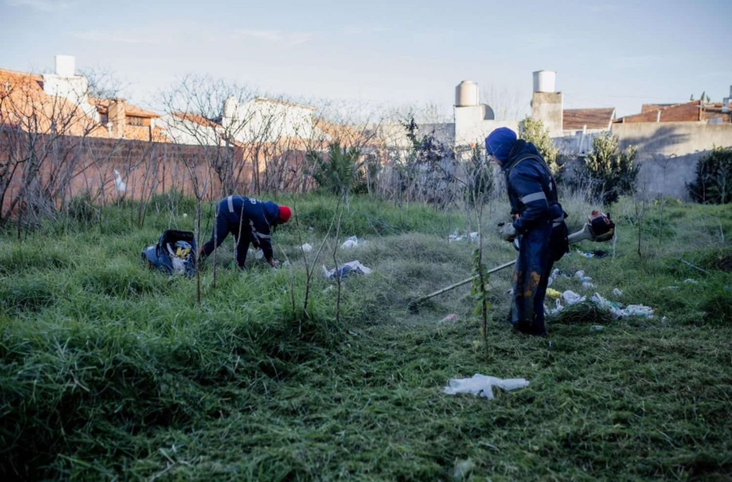 El Municipio levantó más de 100 toneladas de residuos en terrenos privados