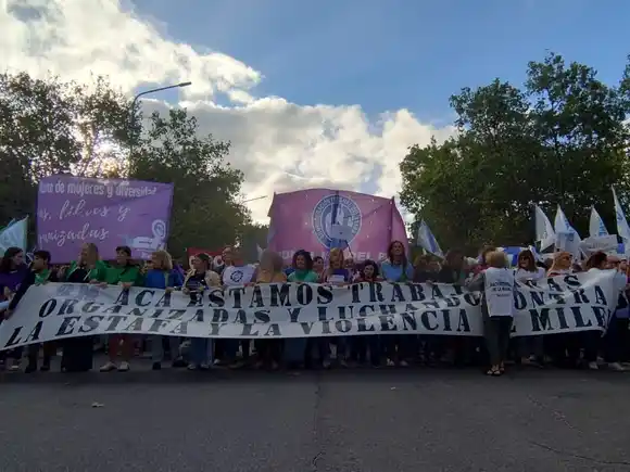 Masiva movilización en Mar del Plata por el Día Internacional de la Mujer