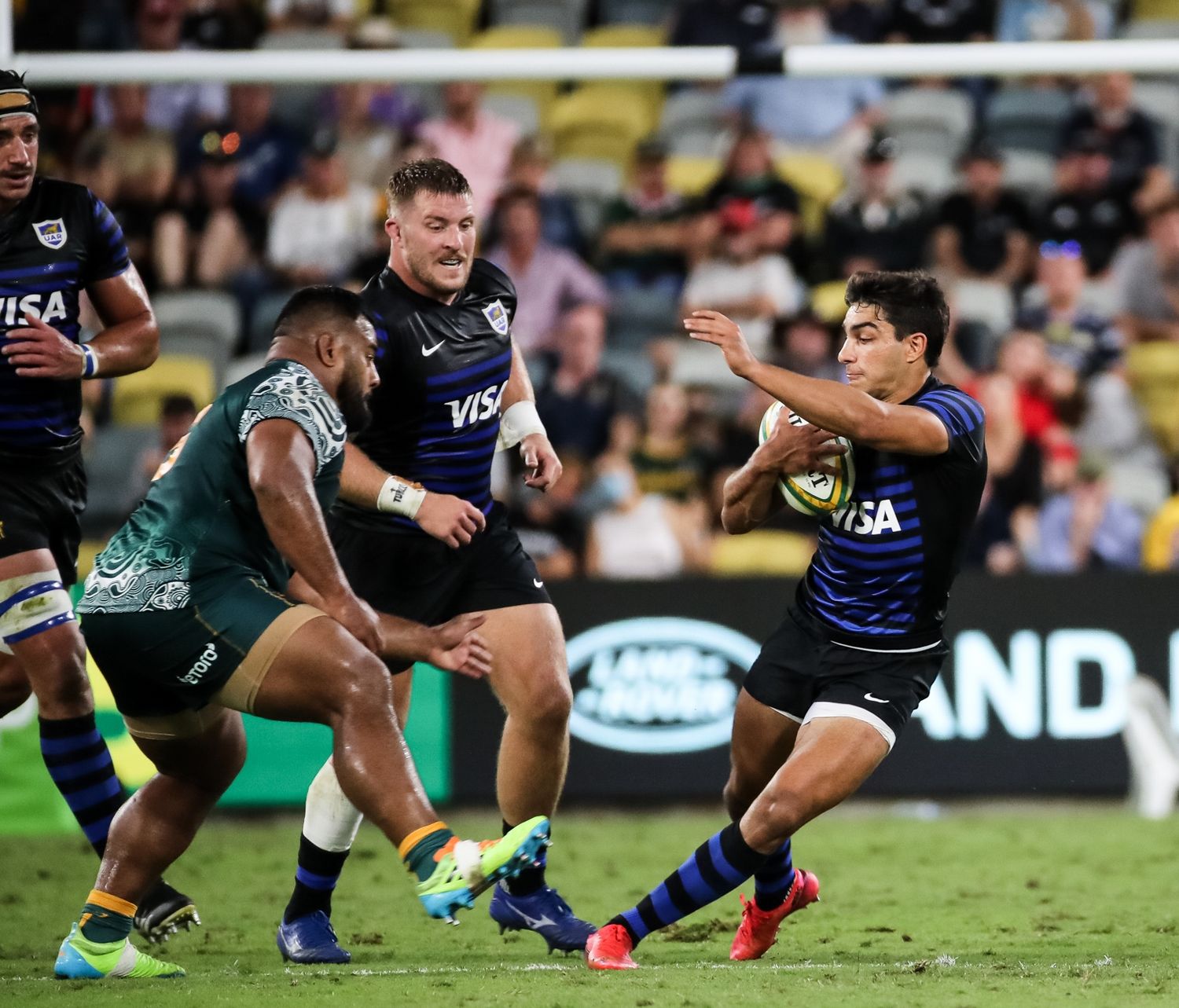 Los Pumas repitieron errores y Australia los supo aprovechar