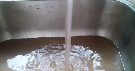 Agua sucia