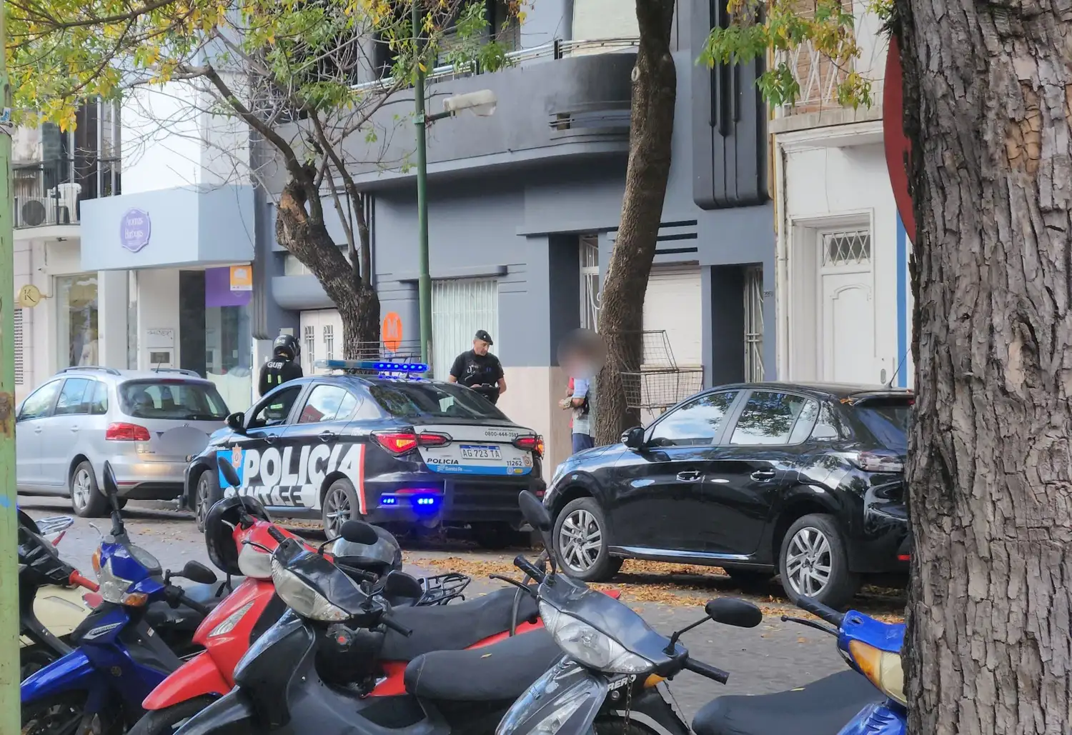 pelea trapitos centro de la ciudad radio rafaela lavacoches - 3