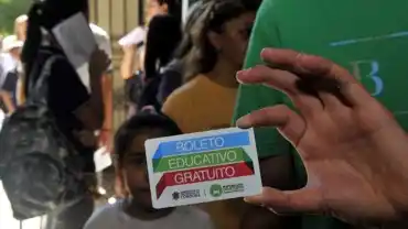 Boleto estudiantil gratuito en Concordia