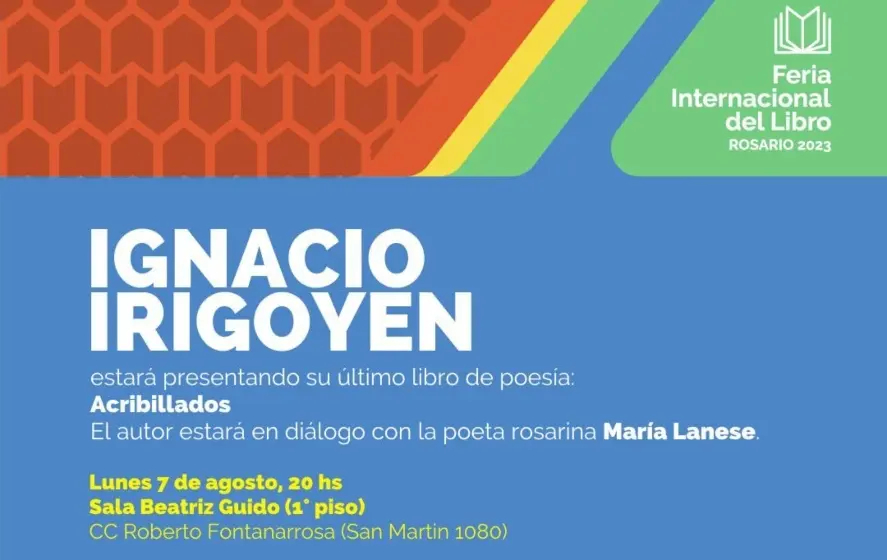 Ignacio Irigoyen presenta su último libro de poesía “Acribillados”