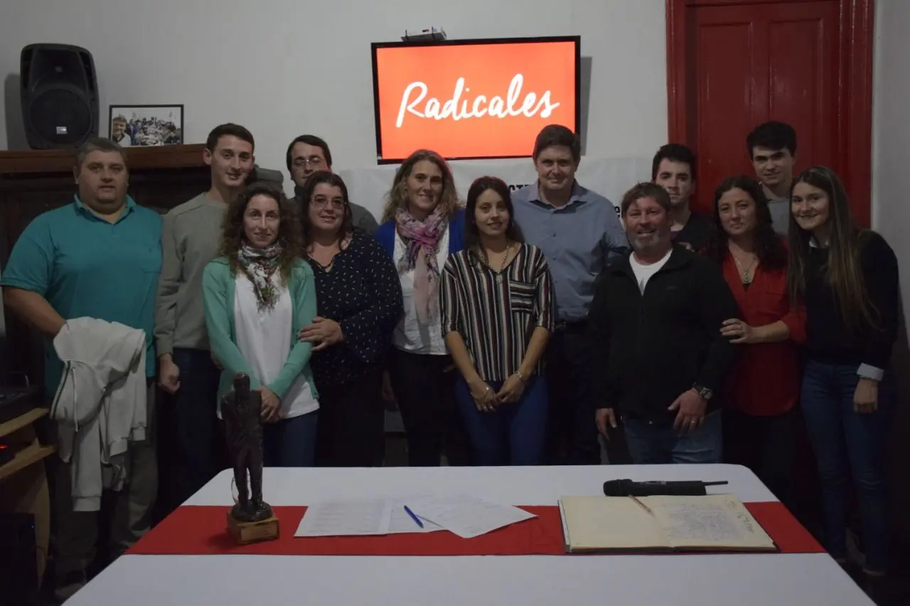 La UCR presentó su lista con Gargaglione a la cabeza