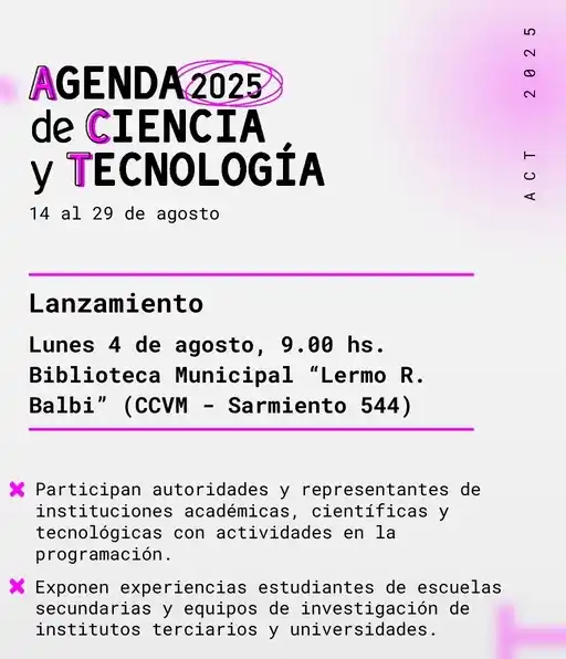 Agenda 2025 de Ciencia y Tecnologìa