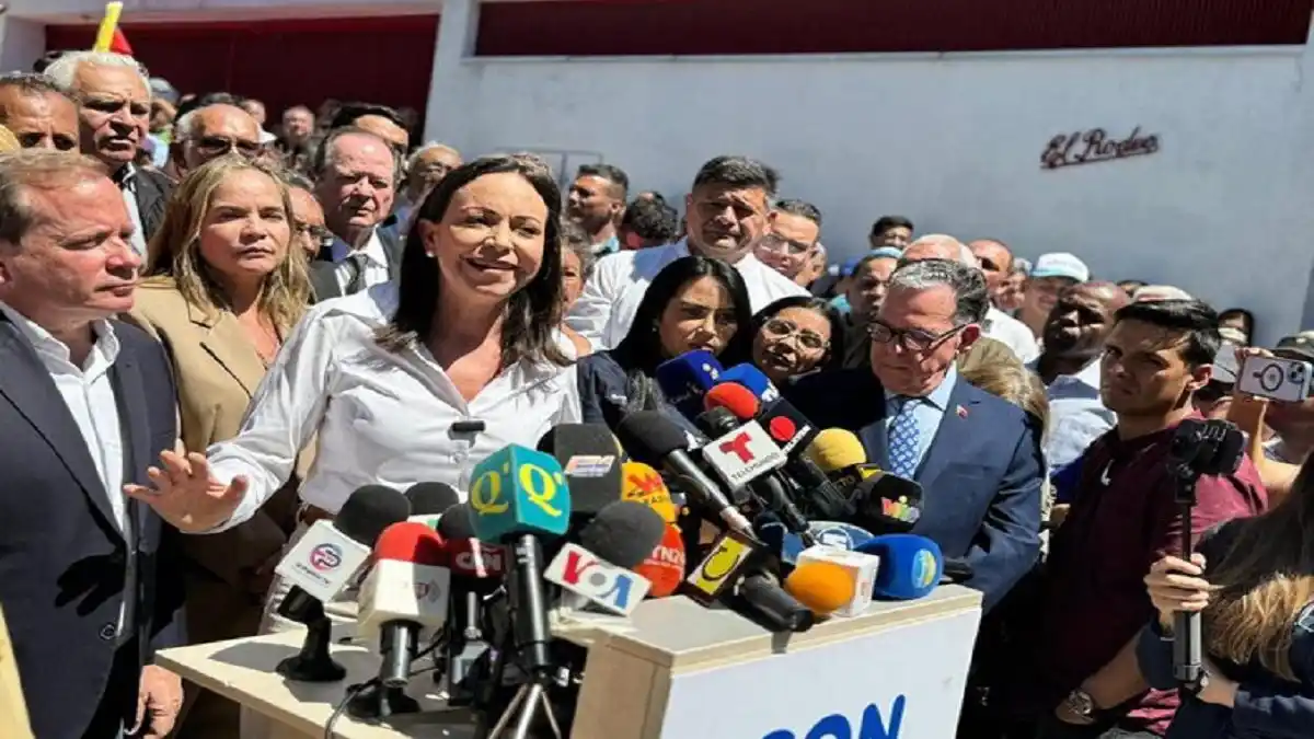 “LOS VENEZOLANOS VOTARON POR MÍ”: María Corina denuncia que ha sido víctima de “delincuencia judicial”