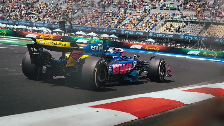 Franco Colapinto compite en el GP de México de la Fórmula 1