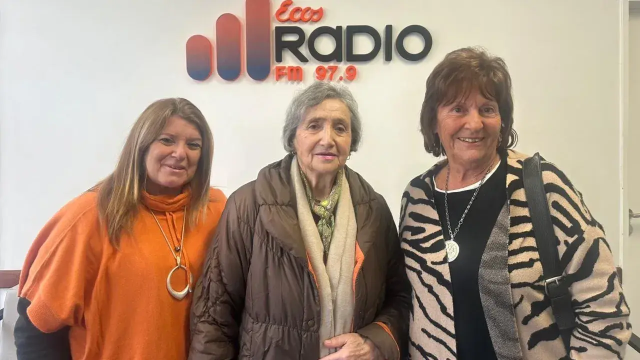 Integrantes del Garden. María Nelly Arrate, Susana Marchan y Esther Santoiani de Irazoqui