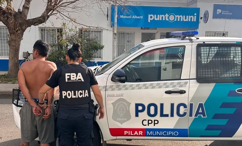 Era buscado por la policía y cayó por pelearse con su cuñado