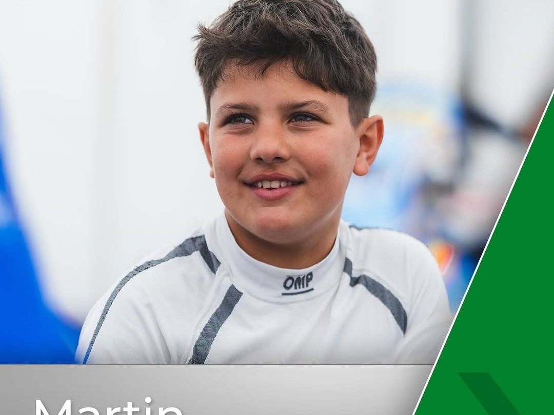 Martín Bertolaccini lleva a Rafaela a competir en el karting mundial.Foto:Prensa M.Bertolaccini