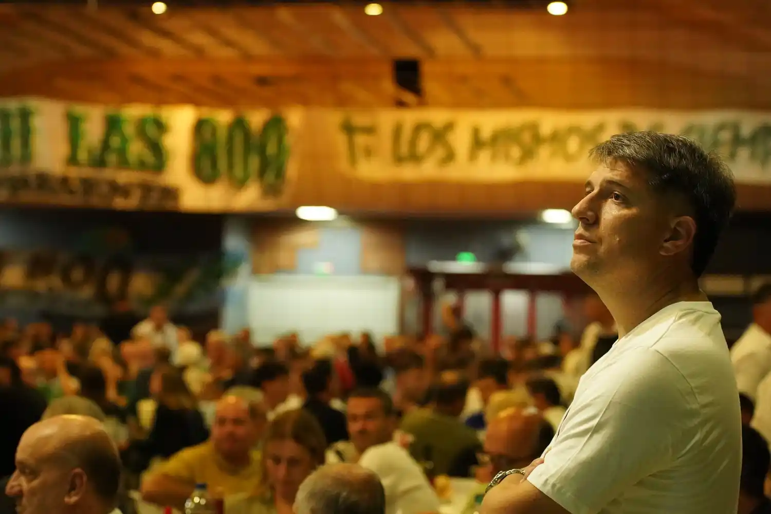 Andrés Barovero, presidente de Sportivo Belgrano.