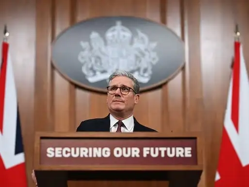 Keir Starmer, primer ministro del Reino Unido (Leon Neal/Pool via REUTERS)