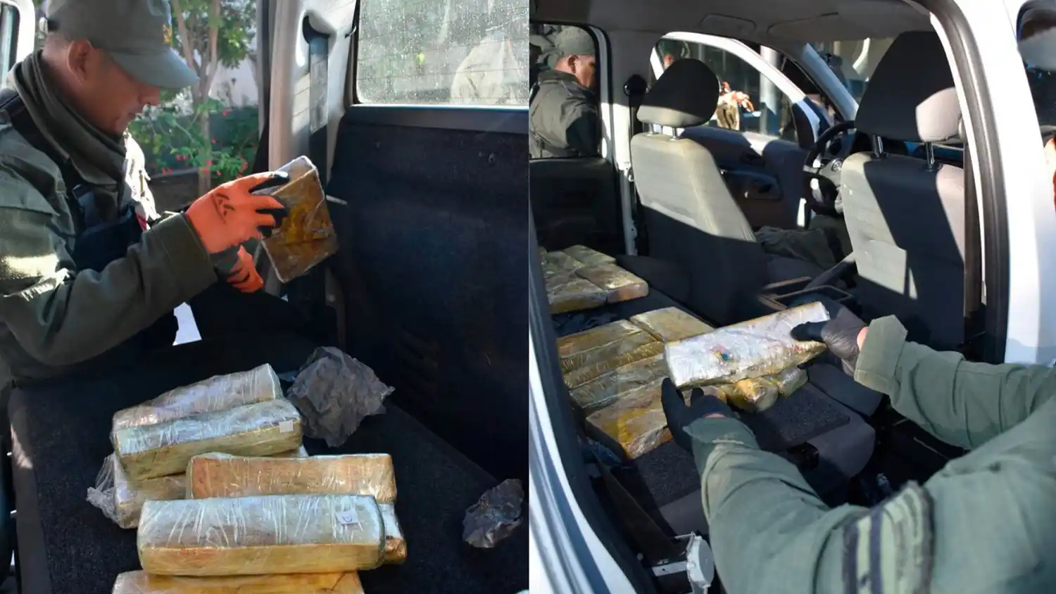 Detuvieron a un hombre por trasladar más de 13 kilos de cocaína ocultos en su camioneta
