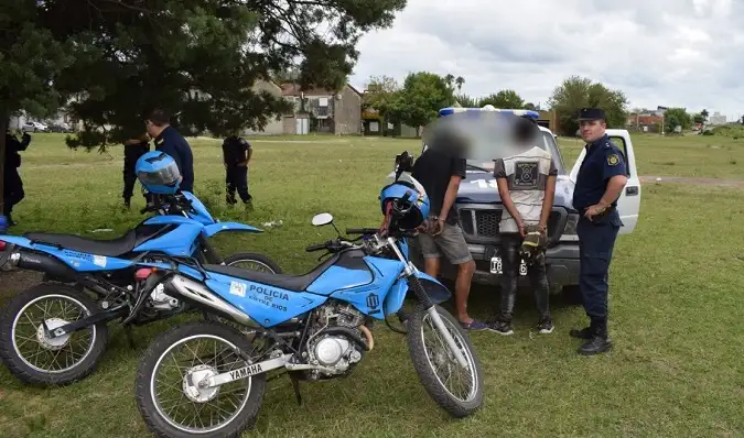 Tras una denuncia, dos boqueteros fueron detenidos