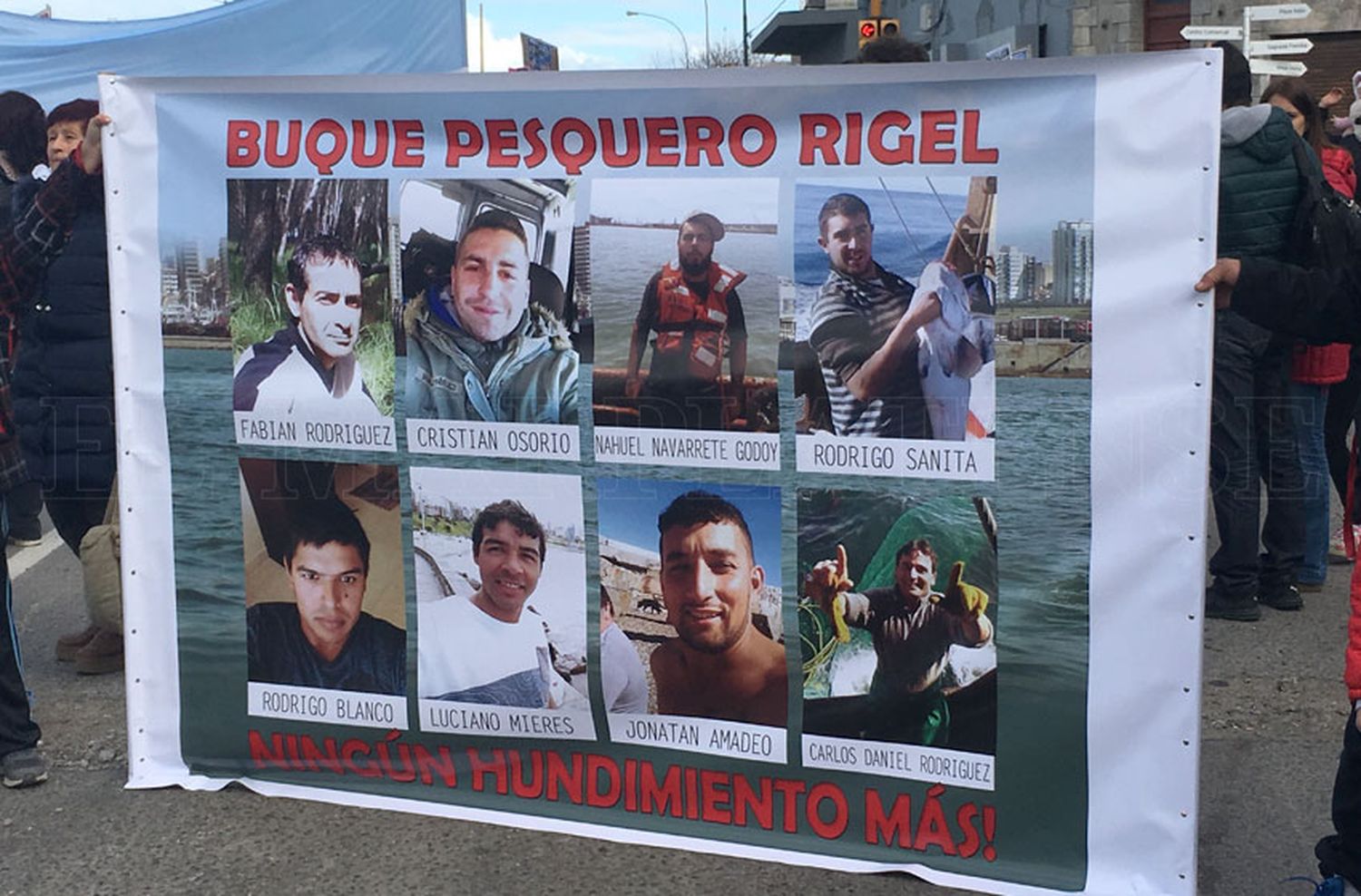 Tres años del hundimiento del Rigel: "No queremos abandonarlos como hizo el Estado"