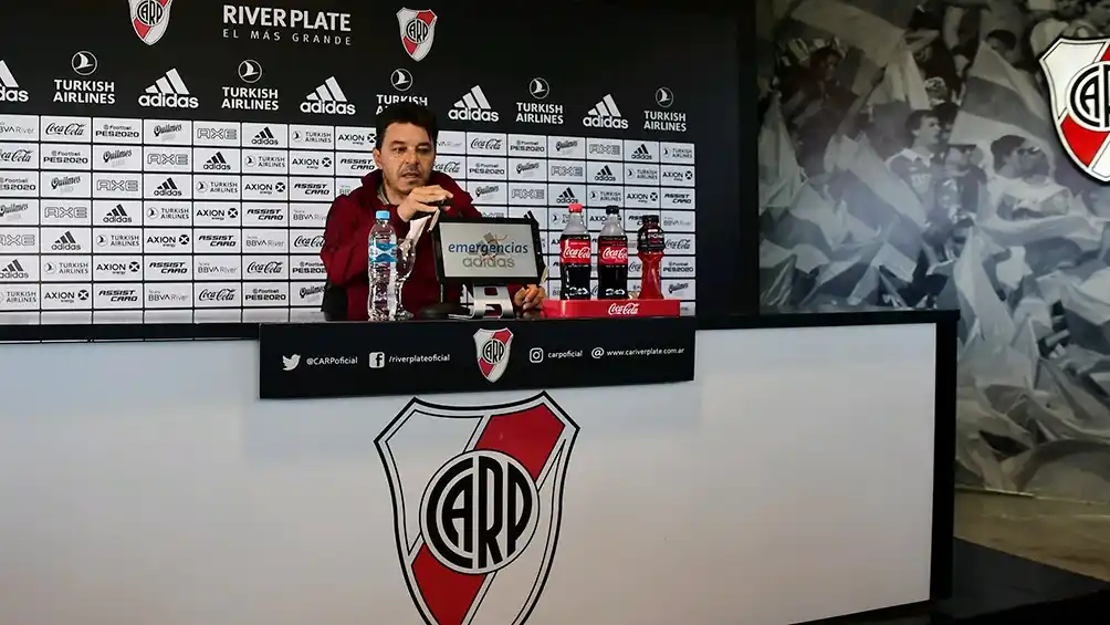«Es reconfortante cuando reconocen el nivel de River», dijo Gallardo