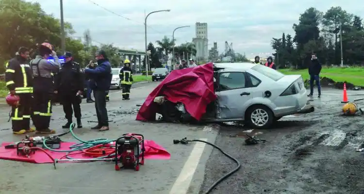 Un remisero perdió la vida  en Crucero General Belgrano