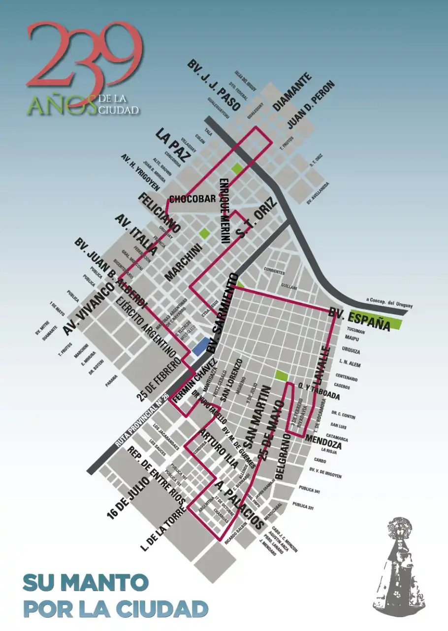 Presentaron en provincia la solicitud para los festejos cívicos religiosos