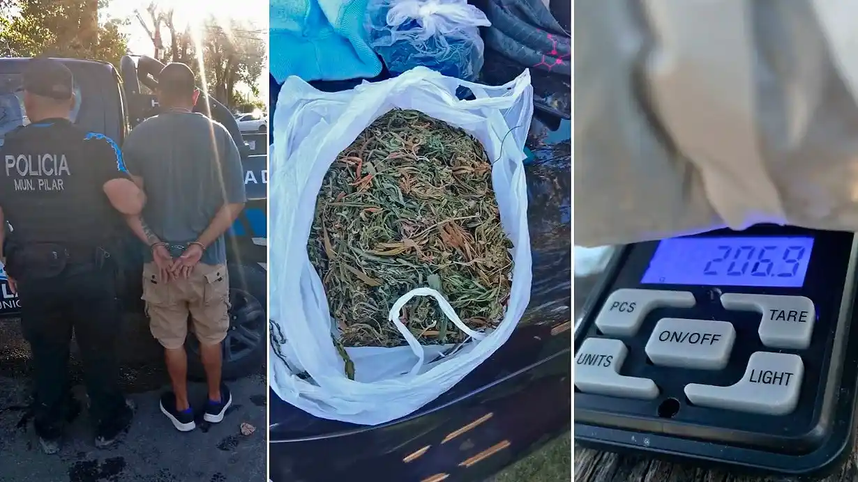 Los sujetos fueron detectados por las cámaras de seguridad.