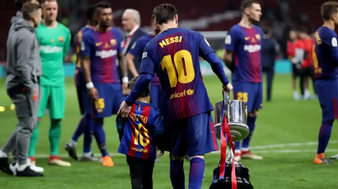La tierna foto que publicó Antonella tras el triunfo de Messi
