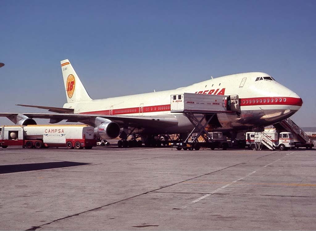 #TBT: Los vuelos de Iberia entre España y Sudamérica en 1988