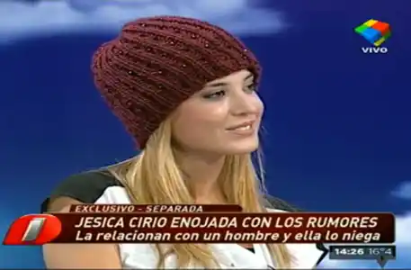 Jésica Cirio: "Con Martín Insaurralde sólo somos amigos" 