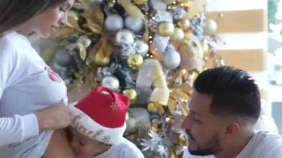 LES LLEGÓ OTRA VEZ LA CIGÜEÑA: Arán y Rosmeri serán padres