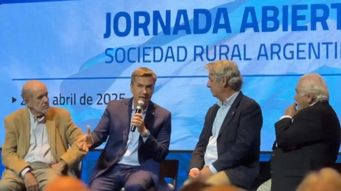 El Gobernador del Chaco junto al presidente de SRA