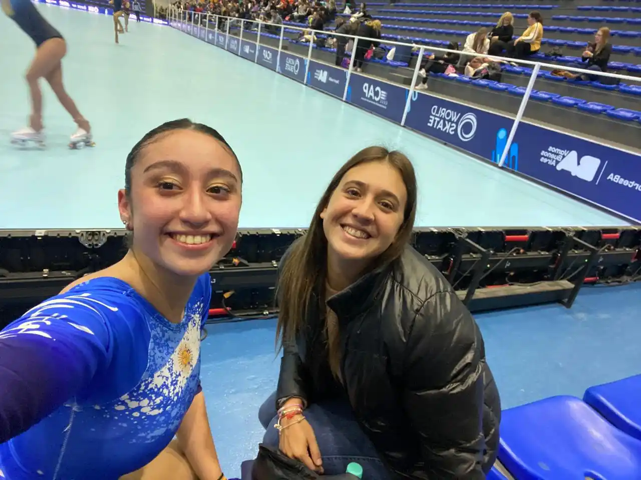 Las patinadoras del Club Colegiales se despiden del campeonato Panamericano