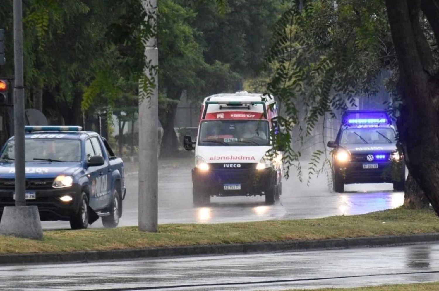 Durante los festejos por Año Nuevo, un policía resultó herido en Rincón