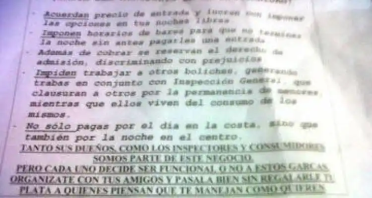 Aguilera: “Conmigo nadie ha hecho ningún acuerdo”